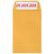 JAM Paper Brown Kraft Manila #4 Coin Business Commercial Envelopes with Peel and Seal Closure